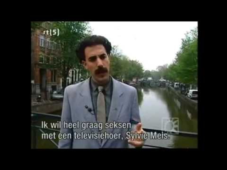 Borat in Amsterdam