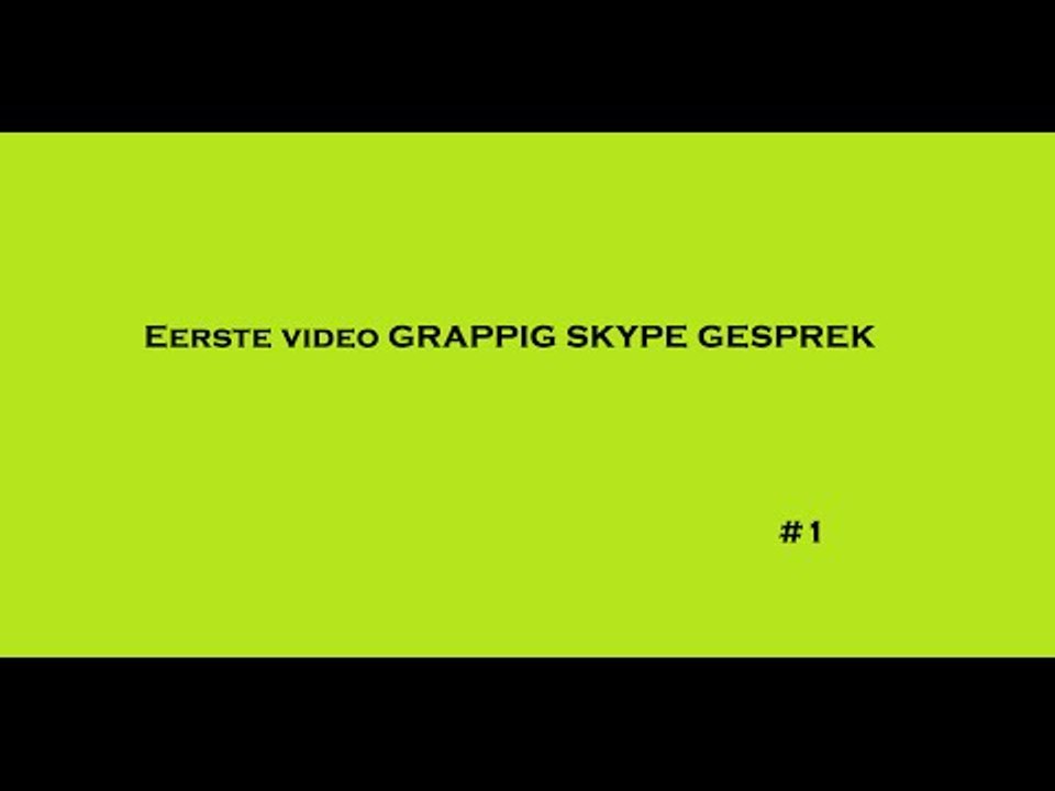Skypegesprek met Ferry #1 === Jobzoeker!