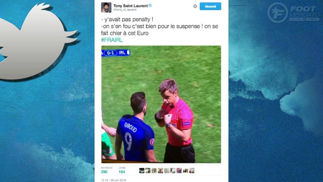 Le top tweets de France-Irlande !