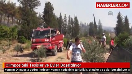 Olimpos'taki Tesisler ve Evler Boşaltılıyor