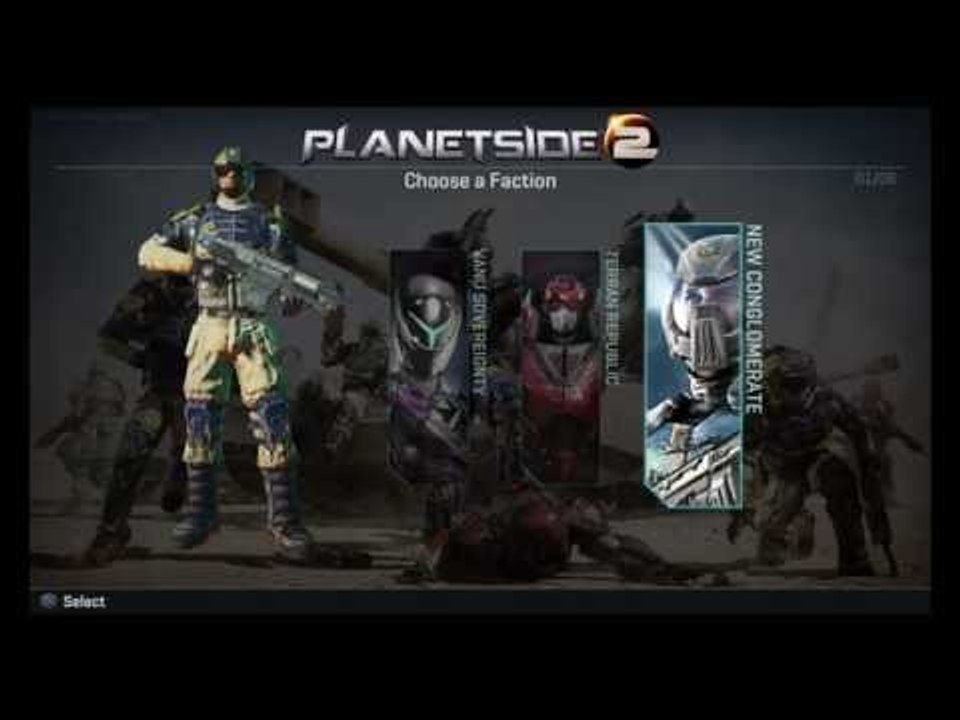 PlanetSide 2 on PS4 First Impression!!!
