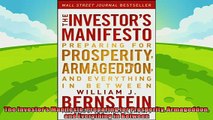 complete  The Investors Manifesto Preparing for Prosperity Armageddon and Everything in Between