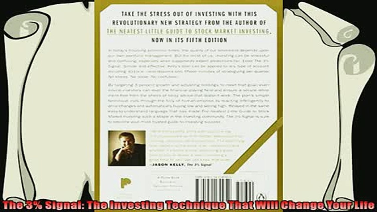 complete  The 3 Signal The Investing Technique That Will Change Your Life