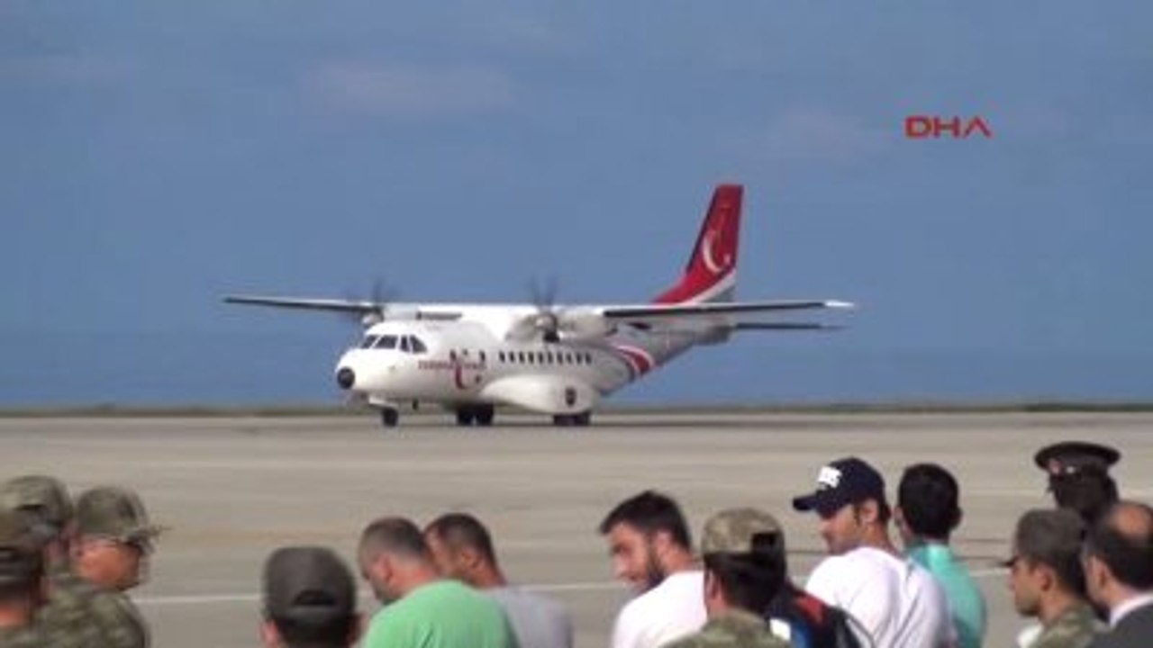 Trabzon Şehit Cenazesi Trabzon'da