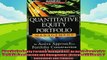 behold  Quantitative Equity Portfolio Management An Active Approach to Portfolio Construction and
