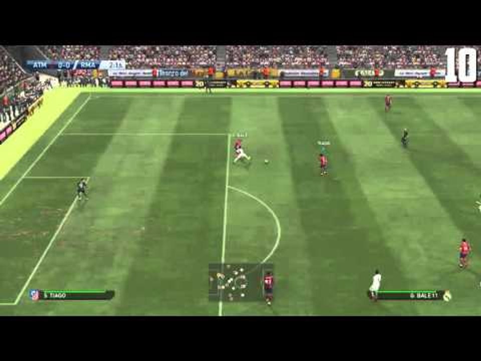 اجمل هدف تكتيكي على البيس 2016 ريال مدريد ضد اتلتكو مدريد(At Madrid Vs. Real Madrid)