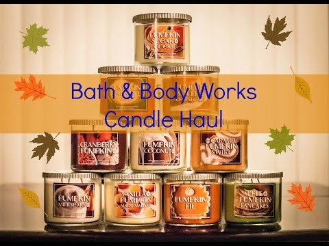 Bath and Body Works Candle Haul