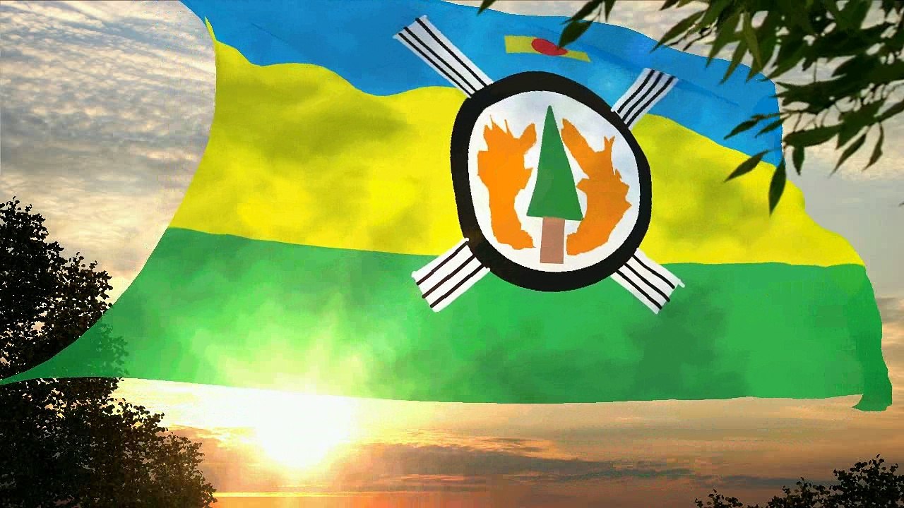 Flag and anthem of Monoea