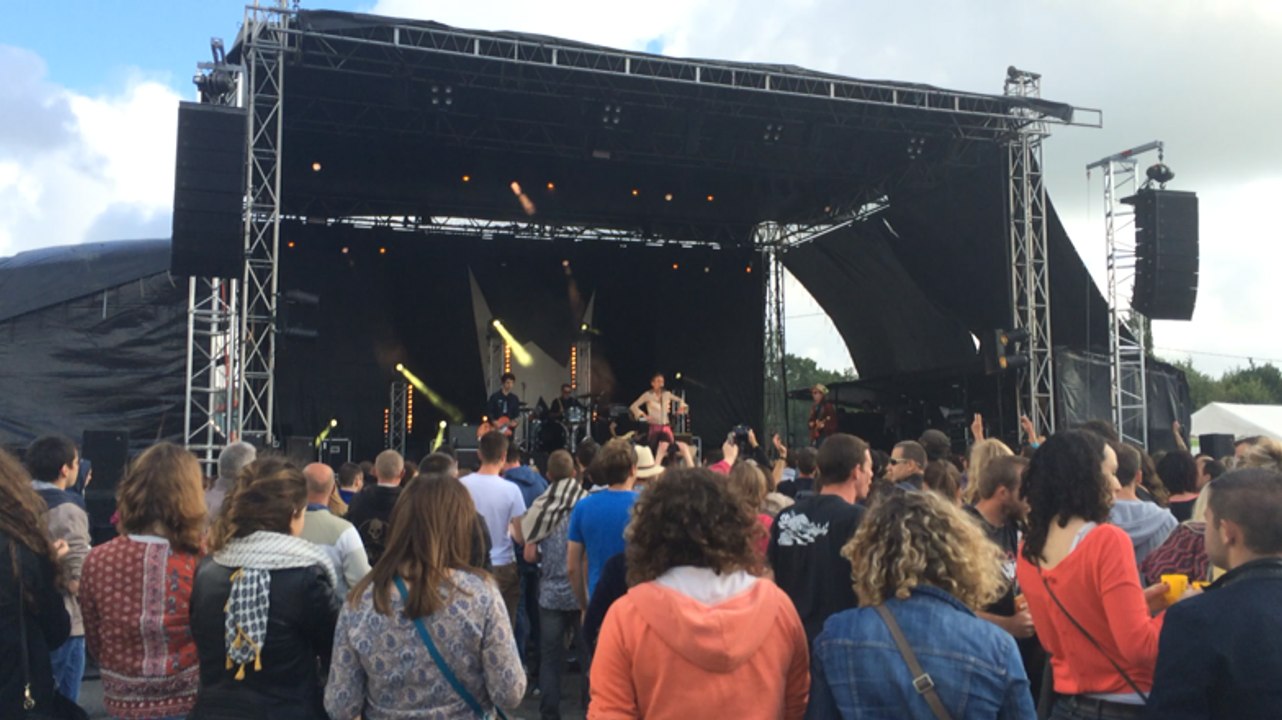 Les Wampas au festival Cal'le Son.