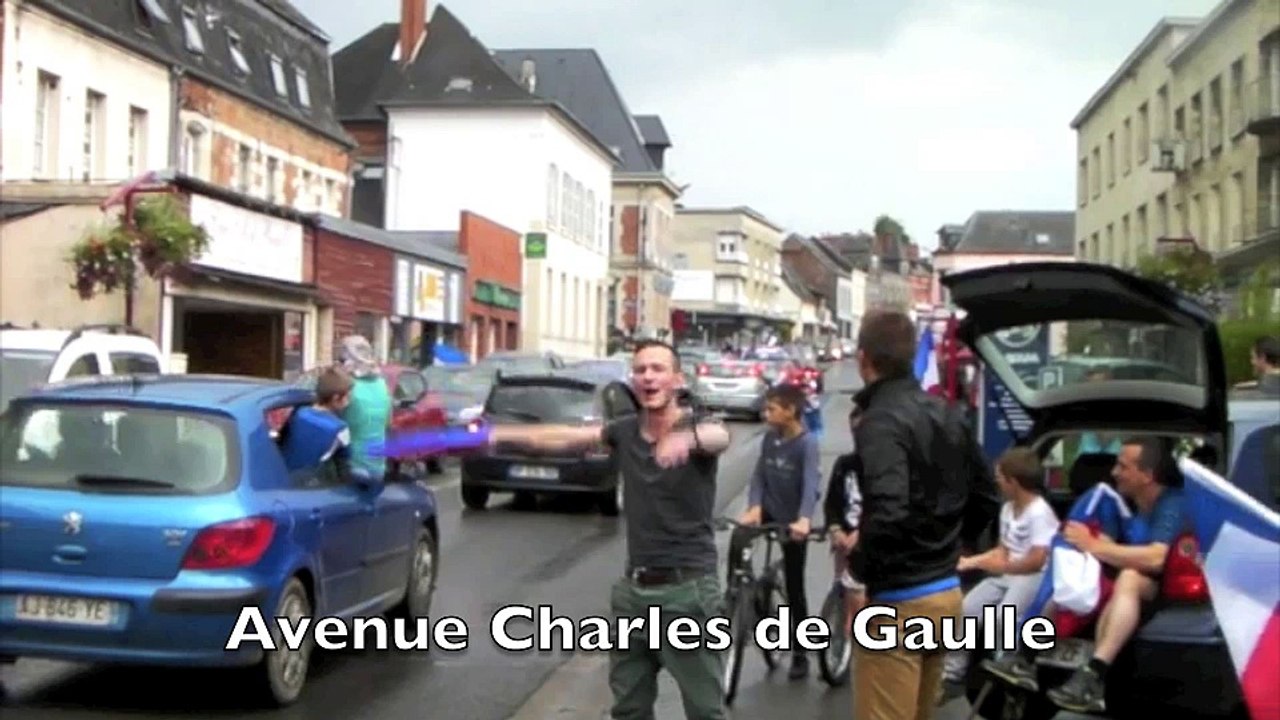 Les Bleus gagnent, la fête à Hirson