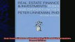 there is  Real Estate Finance  Investments Risks and Opportunities Second Edition