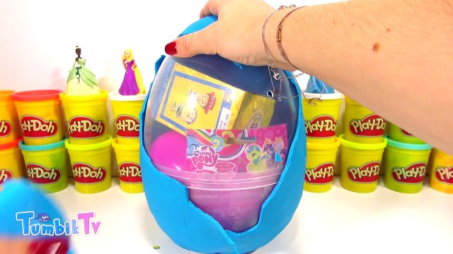 Sinderella Dev Sürpriz Yumurta (Oyun Hamuru) - Disney Prensesleri, MLP Oyuncakları