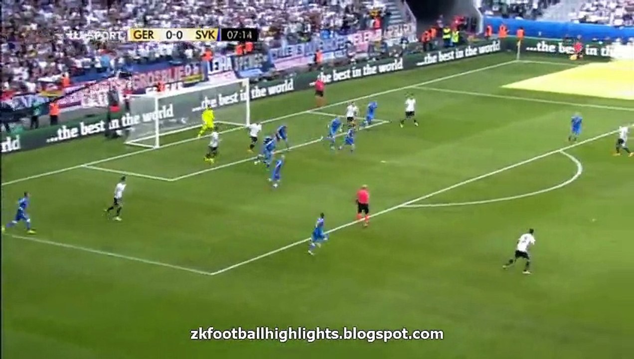 Germany 1-0 Slovakia -Jerome Boateng Goal HD - 26.06.2016