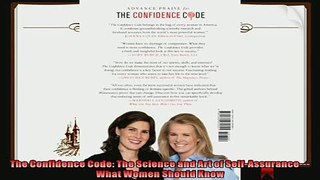 different   The Confidence Code The Science and Art of SelfAssuranceWhat Women Should Know