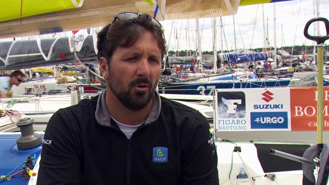 Solitaire Bompard Le Figaro - DEPART COWES