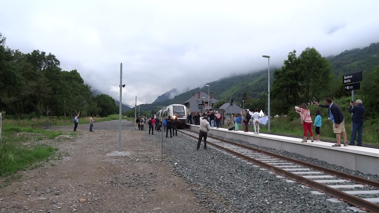 Premier TER à Bedous