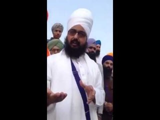 Télécharger la video: Sant Ranjit Singh Ji Dhandria Wale Speaking about Beadbi of Shri Guru Granth Sahib In Kotakpura