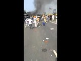 Live Firing video | Police Attack | Kotakpura Beadbi shri guru granth sahib ji | punjab 15-10-15