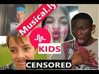 BLACK GUY REACTING TO WEIRD KID MUSICAL.LYS!