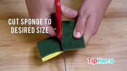 Чистка посуды с узким горлышком