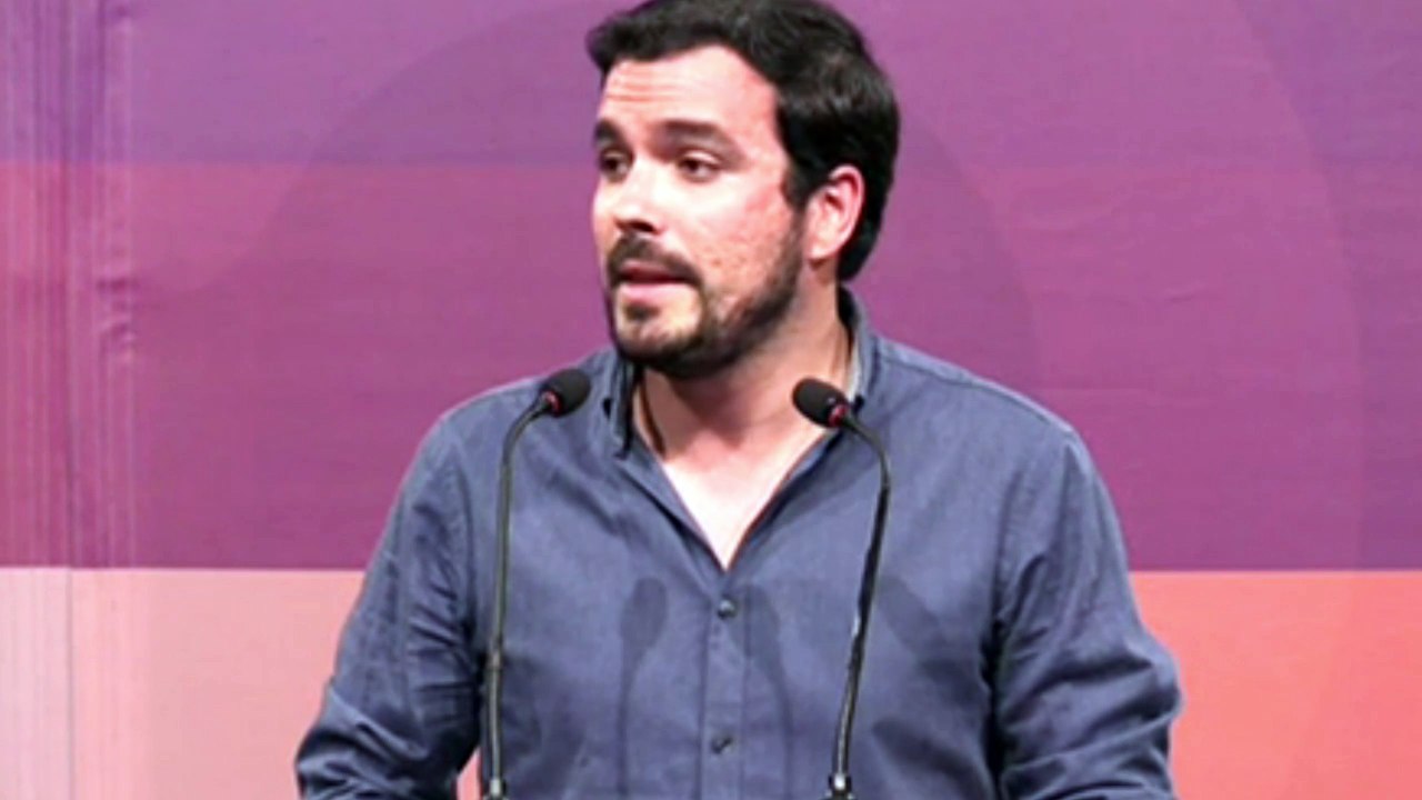 Alberto Garzón opina tras los primeros sondeos