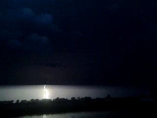 Nighttime Supercell thunderstorm on 6-26-15 (a)