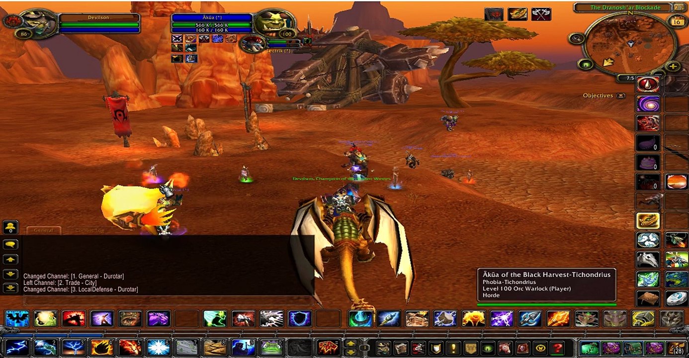 Level 89 Elemental Shaman PVP live commentary