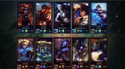 League of Legends PVP Gameplay