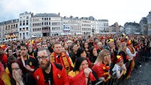 Mons : la foule était au rendez-vous sur la place pour Hongrie-Belgique