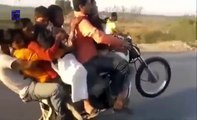 Dangerous Bike Wheeling Malik Heera Very Dangerous Bike Stunts part 1_Entertainment In Pakistna
