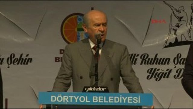 Hatay - Devlet Bahçeli Dörtyol'da İftara Katıldı