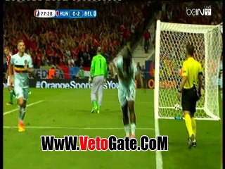 "ميشي باتشواي"يتقدم بالهدف الثانى لـ بلجيكا فى المجر