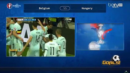 اهداف مباراة بلجيكا 4-0 المجر كاملة [2016-06-26] يورو 2016 [محمد بركات] HD