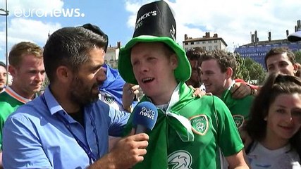 Euro 2016: la festa dei tifosi francesi (e di quelli irlandesi)