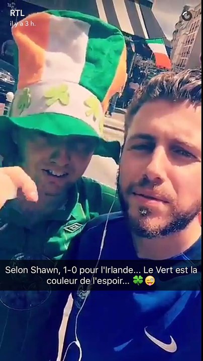 "Le mauvais joueur" : pour France-Irlande, RTL est allé chambrer les adversaires des Bleus en direct sur Snapchat