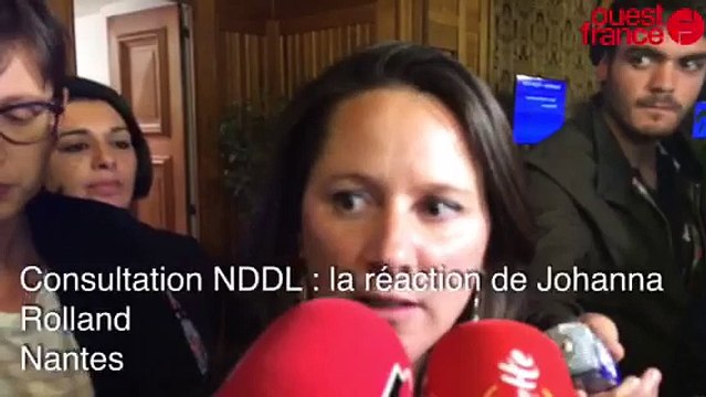 Consultation NDDL : réaction de Johanna Rolland
