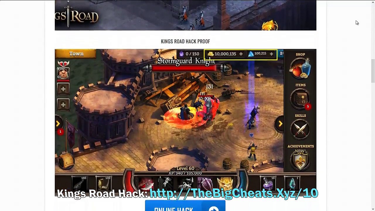 Kingsroad Hack Attack,speed,Gold. Cheat Engine 6.4