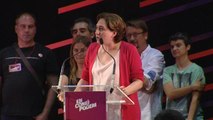 Ada Colau: No estamos exultantes pues Unidos Podemos no ha ganado al PP