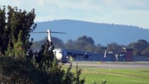 RARE Royal Australian Air Force C-17 A41-206 landing at Perth Airport