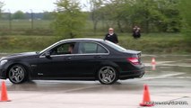 Mercedes-Benz C63 AMG w/ iPE Exhaust! Drifts, Burnouts & More!