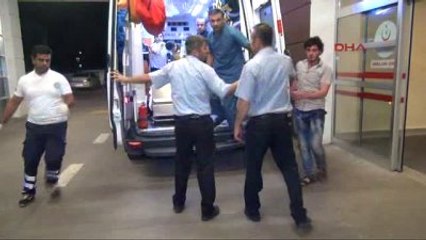 Türkmen Dağı'nda Yaralanan Suriyeli Tedavi İçin Adıyaman'da