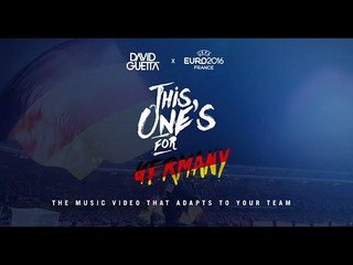 (David Guetta ft. Zara Larsson - This One's For You Germany (UEFA EURO 2016™ Official Song