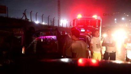 Kocaeli 4 Araç Birbirine Girdi 2 Ölü, 10 Yaralı