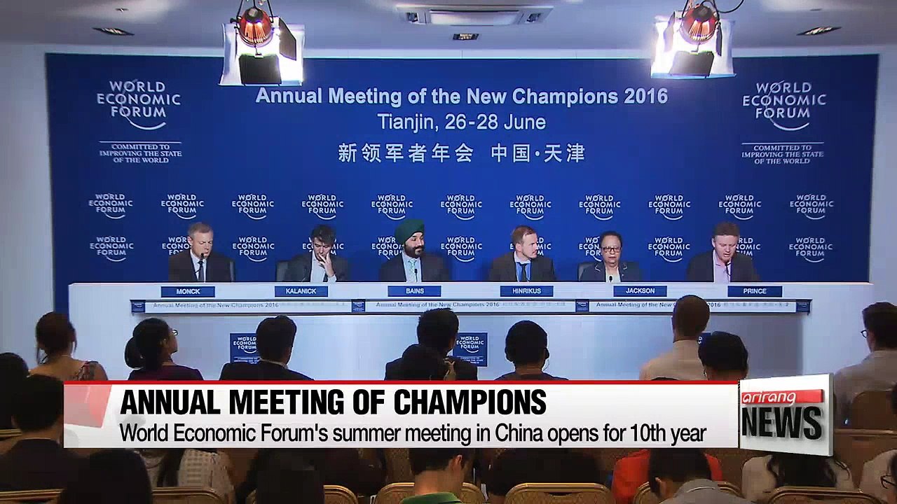 Tianjin hosts 10th 'Summer Davos' centered on 'Fourth Industrial Revolution'