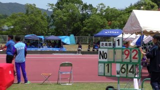 20150601 平成27年度福井県高校春季総体陸上 女子走高跳決勝