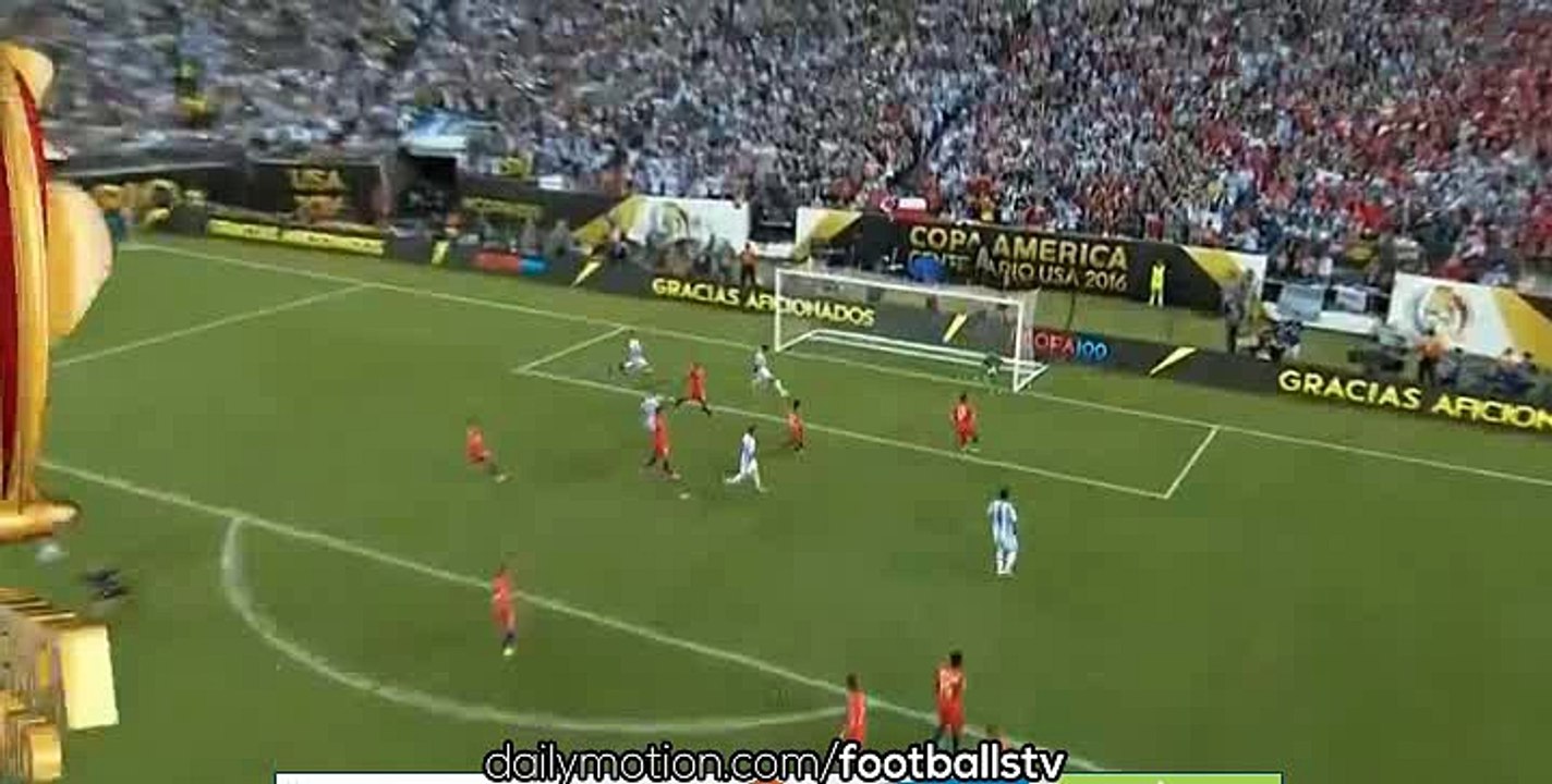 Claudio Bravo Amazing Save vs Messi HD - Argentina vs Chile - Copa America Final - 27/06/2016