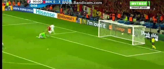 0-4 Ferreira Carrasco Goal - Hungary 0-4 Belgium - 26-06-2016