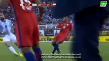 Marcelo Díaz Red Card HD - Argentina vs Chile 26.06.2016 HD