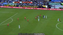 Lionel Messi Incredible Elastico Skills - Argentina vs Chile - Copa America Final - 27/06/2016