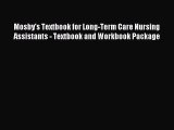 [PDF] Mosby's Textbook for Long-Term Care Nursing Assistants - Textbook and Workbook Package